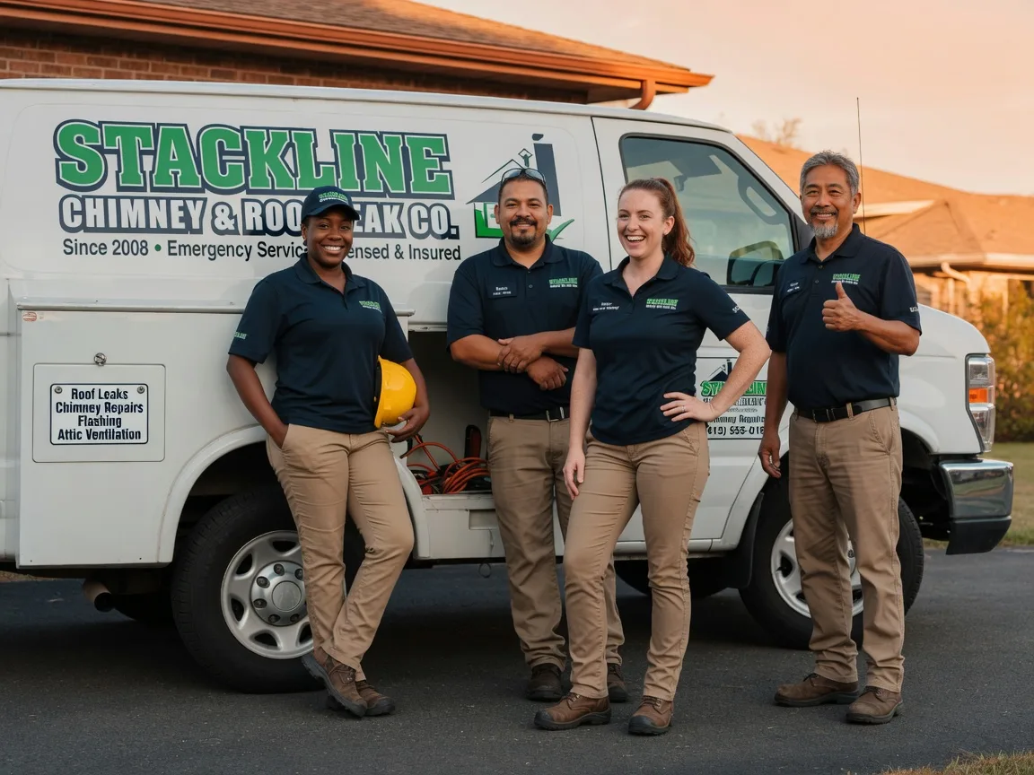 Chimney flashing repair company in Mission Hill, SD